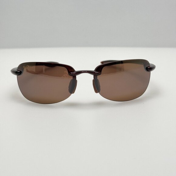 Maui Jim Sandy Beach MJ 408 10 Rimless Sunglasses Maui Rose  Maui Jim Sunglasses MJ-408-10 Sandy Beach 56-14-130 C